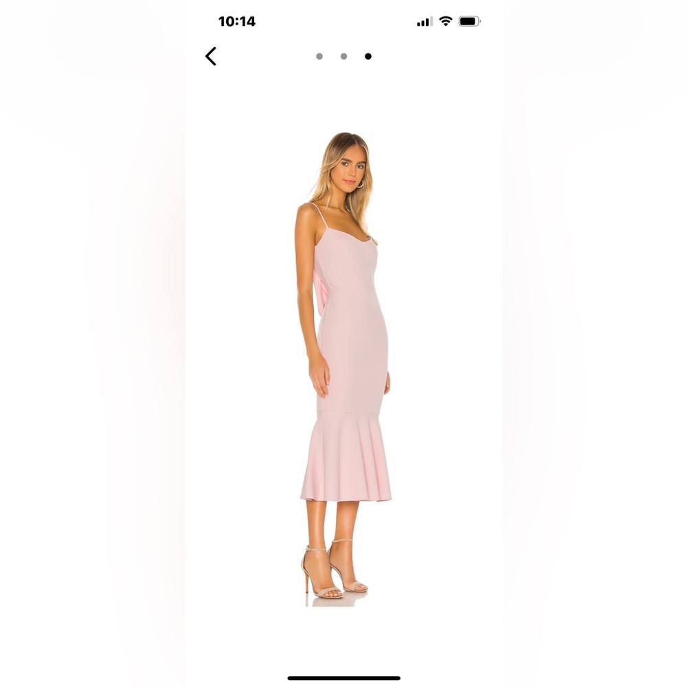 Katie May Twirl Dress in Blush - Picture 3 of 9